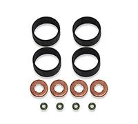 ZDETGU Kit d'injecteur de Carburant, Rondelle et Joint Torique pour 1.4 TDCI 1204698 - Remplacement Complet pour une Performance sans Fuite et une Installation Facile