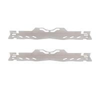 ZDETGU Kit d'outils d'alignement des Roues en Acier Inoxydable - Jauge de Mesure du Bout de Service avec Ruban Adhésif de 2 X pour Voitures, Camions, SUV - Calibrage Précis de l'angle de (avec 2