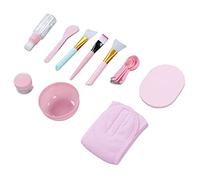 ZDETGU Kit d'outils de Mélange de 12 Pièces, Ensemble Complet de Brosses pour le Visage, pour les Soins de la Peau et le Mélange de Teintures Capillaires, Bols de de beauté Portables