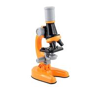 ZDETGU Kit Scientifique de Microscope pour Enfants 1200X avec Lumière LED et 12 Diapositives Préparées, Jouet éducatif pour Débutants et étudiants pour Explorer la Biologie et Les Sciences