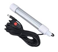 ZDETGU Lampe de Pêche Submersible pour Attraper des Poissons de Nuit avec Une Puissance de 16 W et Une luminosité de 1 300 LM, Idéale pour Les Aquariums et la Pêche en Profondeur (lumière Bleue)