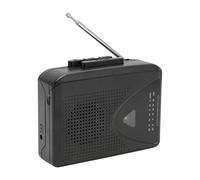 ZDETGU Lecteur de Cassettes, Lecteur de Cassettes Radio AM FM Portable Rétro avec Haut-Parleur Transparent et 2 Méthodes de Chargement, pour Une Utilisation Intérieure et Extérieure