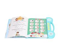 ZDETGU Livre Sonore électronique pour Enfants, Apprentissage de 3 Langues, Cambodge, Anglais, Chinois, Livre Parlant Interactif avec 11 Livres, Jeux Mathématiques, Jouet éducatif pour Les Tout-Petits