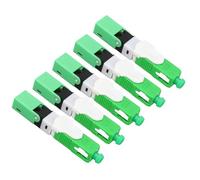 ZDETGU Lot de 20 Connecteurs Rapides à Fibre Optique SC - Connecteurs Froids Monomodes pour Projets FTTH, Faible Perte d'insertion, Installation Rapide, Matériau PTB, Transmission Fiable