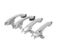 ZDETGU Lot de 4 Poignées de Porte Extérieures de Rechange pour 5065800AG - Mise à Niveau Directe en Plastique ABS pour 300 2005-2010 OEM Standard Design Poignée de Porte Extérieure 4589009AG 5065801AG