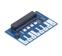 ZDETGU Module de Piano Carte d'extension Musicale Plug and Play avec 13 Touches Tactiles, Lumières LED et Buzzer pour Les Projets de Codage et STEM