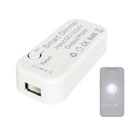 ZDETGU Module de Variateur Intelligent Variateur de Lumière WiFi avec Contrôle par Application à Distance Voix Via et Paramètres de Groupe Domestique pour l'automatisation Multi-pièces Installation