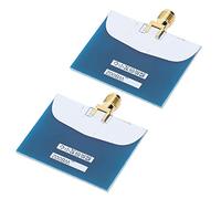 ZDETGU Module Omnidirectionnel d'antennes UWB-002 2 Pièces avec Connecteur Femelle SMA pour Radio Améliorée Conception de Circuit imprimé à Large Fréquence 3,5 GHz-11 GHz pour Une Transmission Fiable