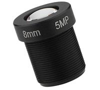 ZDETGU Objectif CCTV de 8 Mm de Longueur pour Caméras IP Mégapixels 5 MP, Idéal pour une sécurité Améliorée