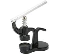 ZDETGU Outil de Presse pour Boîtier de Montre avec 12 Matrices, Kit de | Metal and Abs construction, Anti-Slip Handle, Professional Watchmaker Presser For Repair, Battery Replacement, Case Closing