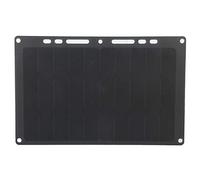 ZDETGU Panneau Solaire Monocristallin Portable USB 6 V 10 W Solution de Charge Efficace pour les Aventures en Plein Air et une Utilisation en Intérieur Améliorez Votre Puissance Partout