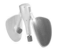 ZDETGU Pelvic Hip Trainer PP TPE CHIGH EXERCITEUR pour Un Renforcement Efficace du Plancher Pelvien et Une Réhabilitation Post-Partum (Blanc Gris)
