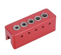 ZDETGU Perceuse de Localisation de Trous pour le Travail du Bois, Outil de Positionnement de Poinçon pour un Perçage Précis et une Perforation dans les Projets de Bricolage, Perceuse à Angle Droit