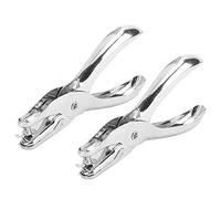 ZDETGU Pince Perforatrice Monotrou #45 Outil de Perforation Portable en Acier pour Vêtements, Billets et Cartes Perforatrice Professionnelle de 6 Mm pour Papier, Emballage et Travaux Manuels