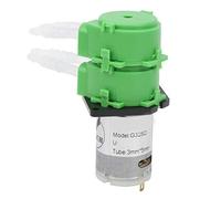 ZDETGU Pompe Doseuse Péristaltique à Double Tête pour un Contrôle Précis des Liquides dans les Aquariums, les Laboratoires et à Usage industriel. Débit, Conception, Solution de Circulation des (DC12V)