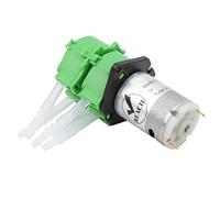 ZDETGU Pompe Doseuse Péristaltique à Double Tête pour un Contrôle Précis des Liquides dans les Aquariums, les Laboratoires et à Usage industriel. Débit, Conception, Solution de Circulation des (DC24V)