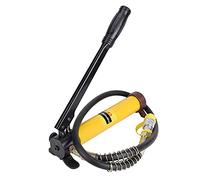 ZDETGU Pompe Hydraulique Manuelle Outil de Levage à Poignée en Acier Hydraulique Ultra Mince 10T pour des Réparations Polyvalentes et des Tâches de Charge Idéales pour la Construction et