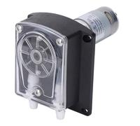 ZDETGU Pompe Péristaltique DC12V, Système de Transfert de Liquide à Double Tête avec Débit de 1500 Ml/min, Tube en Silicone de qualité Alimentaire, Compatible avec les Lave-vaisselle, les Appareils
