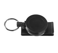 ZDETGU Porte-clés Rétractable avec Clamp/Holder de Ceinture - Câble Métallique en Acier Inoxydable de 60 Cm et Boucle Rotative à 360 Degrés - Conception Anti-Perte pour Les Femmes de Ménage, Les