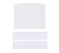 ZDETGU Porte-gobelet Rétractable sous Le Bureau et Support pour Casque avec Support Adhésif pour Le Bureau à Domicile, Plateau ABS Pliable pour économiser de l'espace et des Déversements