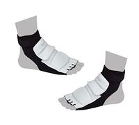 ZDETGU Protège-Pieds Taekwondo Taille M Blanc Absorption des Chocs pour