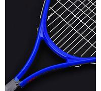 ZDETGU Raquette de Tennis pour Enfants - Raquette d'entraînement en Alliage d'aluminium pour Débutants et Juniors - Outil 'entraînement Léger avec Options de Couleurs Vives (Blue)