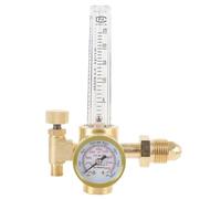 ZDETGU Régulateur de Débit d'air Argon pour Soudage TIG et MIG Réducteur de Pression de Gaz 4000 PSI avec Raccord CGA-580 et Contrôle des Connexions à Double Filetage pour le Soudage et