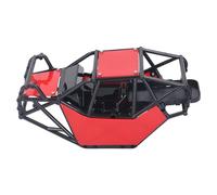 ZDETGU Remote Crawler Body Cover Plastic RC Roll Car Model Accessoires pour Axial SCX10 Bleu (Rouge)