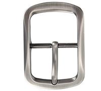 ZDETGU Remplacement de Boucle de Ceinture à une Broche en Laiton - Attache de Ceinture pour et Accessoires en Cuir (Boucle de ceinture Type A)