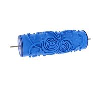 ZDETGU Rouleau à Peinture à Motif en Caoutchouc de 5 Pouces pour Texture | Pochoir lavable réutilisable, design facile à utiliser, compatible avec le tissu des meubles et la décoration de la maison.