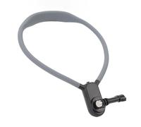 ZDETGU Support de Cou pour Caméra d'action avec Adaptateur à Trois Griffes, Support de Vue POV pour Action 5 Pro, 3, Go 3S, Sangle de Cou en Silicone Stable pour Le Sport et Le Vlogging