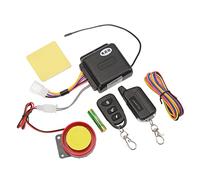 ZDETGU Système d'alarme Bidirectionnel pour Moto 12 V, 125 DB, Super Télécommande, sécurité Antivol avec Porte-clés à 4 Boutons pour Croiseurs, Vélos de Sport, Scooters