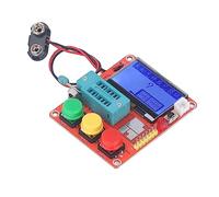 ZDETGU Testeur de Transistor T4 Multifonction Diode Triode Capacimètre avec écran LCD, Générateur de Forme d'onde et Port Servo pour les Amateurs d'électronique, les Projets de Bricolage et les