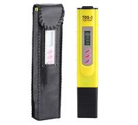 ZDETGU Testeur Numérique TDS Mètre 0 9990 Ppm pour Boire des Piscines d'aquarium Hydroponiques avec Maintien des Données de Température, Arrêt Automatique, Conception Portable