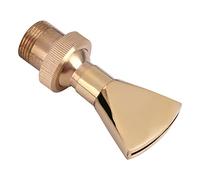 ZDETGU Tête d'arrosage de Buse de Fontaine en Forme d'éventail en Laiton pour Jardins et Jardins