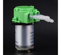 ZDETGU Tête de Pompe Péristaltique Pompe à Tube pour Aquarium et Direction d'analyse avec Conception sans Vis CW/CCW pour un Entretien Facile 24 V 3 X 5 Mm Vert