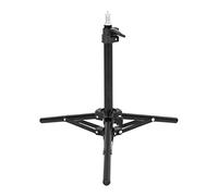ZDETGU Trépied de Support de Lumière Vidéo Réglable de 50 Cm, Deux Sections avec Interface Universelle de 1/4 Pouces pour Caméras, Lumières LED et Plus Encore