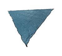 ZDETGU Voile d'ombrage Triangulaire en Tissu Bloc d'extérieur avec Coins Renforcés pour Piscine, Jardin, Cour, Patio, Auvent de Protection Solaire (Blue)