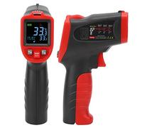 ZDETGU WT323B Infrarouge pour Usage Industriel - Testeur de Température Portable avec émissivité, Lampe de Poche et - Écran LCD Numérique pour Applications Domestiques et d'atelier