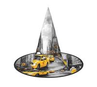 ZDFHKYDY Love from New York - Chapeau d'Halloween à couverture complète - Chapeau unique en tissu Oxford pour adultes avec des motifs accrocheurs, pour les festivals et les fêtes à thème.