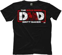 ZDFUXDSRA Aew Britt Baker - DMD T-Shirt All Elite Wrestling Shirt Black M Mens