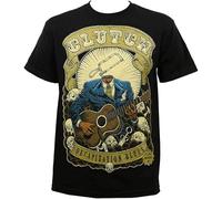 ZDFUXDSRA Clutch Band Decapitation Blues T-Shirt Black New