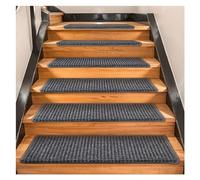 ZDHFFFUK Marches d'escalier antidérapantes d'intérieur pour marches en Bois, Tapis Auto-adhésifs, Tapis d'escalier à Nez Arrondi, protecteurs d'escalier antidérapants, Tapis d'escalier respectueux de