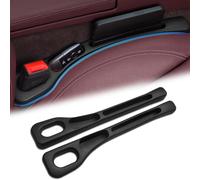 ZDHXZYQ 2Pcs comble l'espace Entre Les sièges de Voiture,Convient pour Renault Austral E-Tech Hybrid, Organiseur de siège de Voiture,1-Black