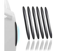 ZDHXZYQ 6 pièces Protection Portiere Voiture pour Jeep Renegade, Protection des Bords de Portière de Voiture, Bandes Anti Collision,A-Black