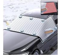 ZDHXZYQ Couverture Pare-Brise Voiture pour Renault-Clio III/Renault-Clio, Protège Pare Brise Hiver, Magnétiques Bâche Pare Brise, Anti Givre& Neige