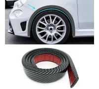 ZDHXZYQ Voiture Roue Sourcils Protection pour Toyota Yaris, Garniture de Passage de Roue pour Voiture, Bandes Sourcil de Pneu Roue Voiture,D-4.5cm Carbon Fiber