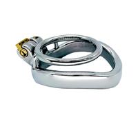 ZDJBFA Cage de Chasteté à Double Anneau avec 1 Anneaux Péniens, Petite Cage à Pénis, Bondage, Verrouillage de Chasteté Extrême, Cage à Pénis, Abstinence, Jouets Sexuels Érotiques pour Couples