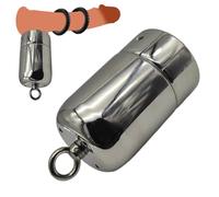 ZDJBFA Presse-testicules, Civière de Testicules CBT Amovible, Ensemble D'étirement de Balle, Pendentif Scrotum de Pénis, Poids de Testicule, Presse à Testicules, Jouet Sexuel Érotique SM Extrême,D