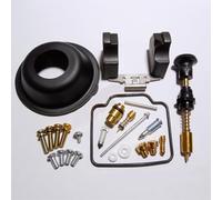 ZDJKI Kit De Réparation De Carburateur Moto pour MIKUNI BST31 CV avec Diaphragme Et Flotteur pour S&uzuki 1982-2002 1998 1999 2000 2001 Version DR125 Quatre Temps Tout-Terrain Accessoires